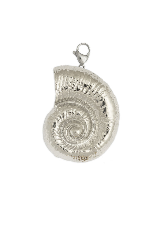 Silver Shell Charm