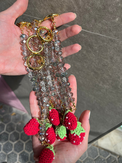 Iced Berries Bag Charm